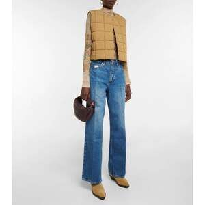 FRAME Le High 'N' Tight wide leg high rise in the Stearnlee wash size 23